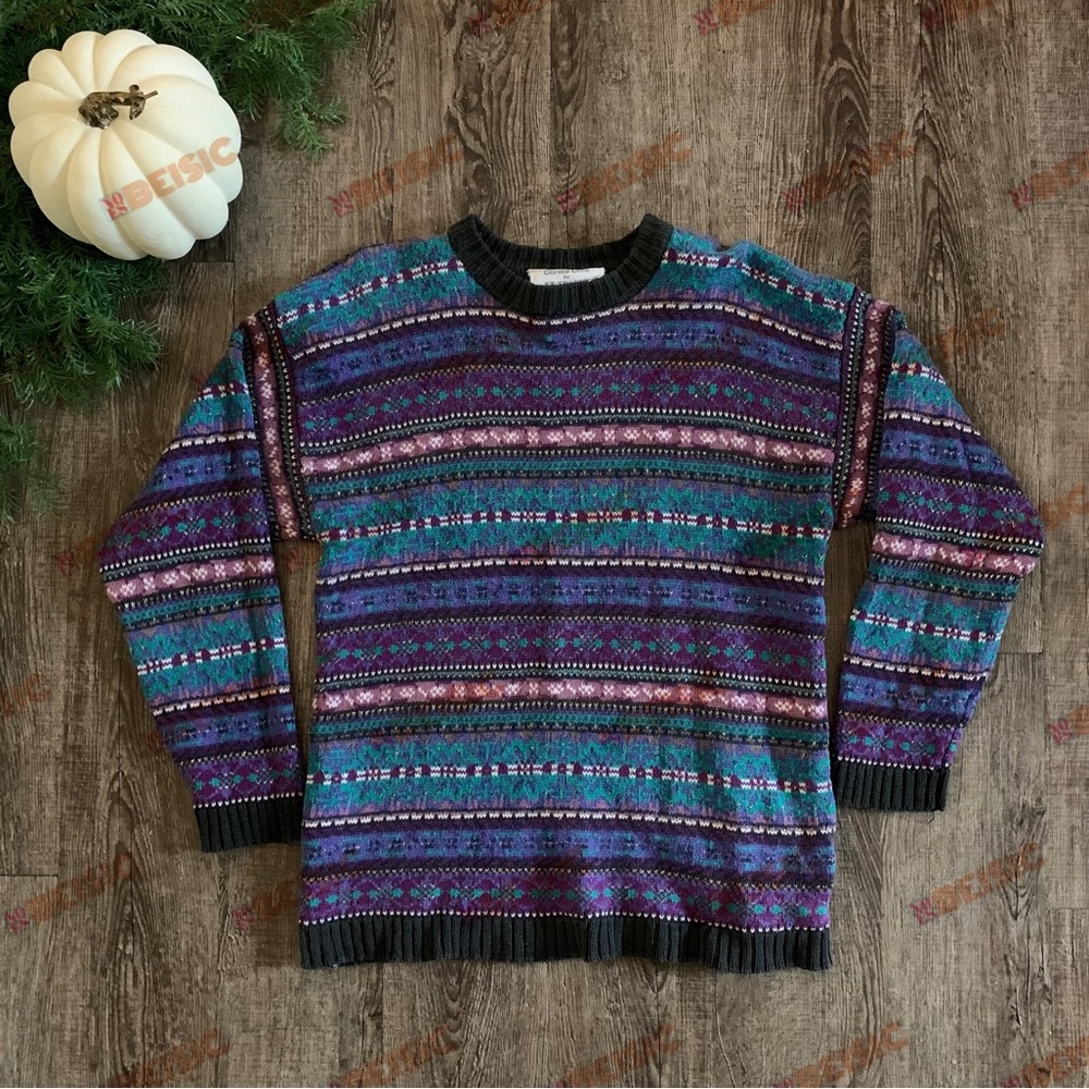 Vintage Carole Little for St. Tropez Wear Knit Sweater Women’s Medium (A)